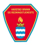 Logo: Harstad brann- og redningstjeneste