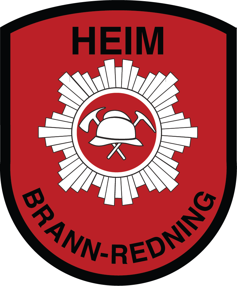 Heim brann og redning