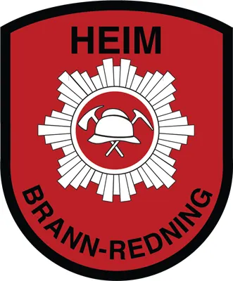 Logo: Heim brann og redning