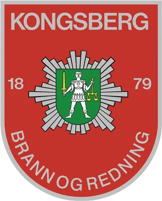 Logo: Kongsberg brann og redning